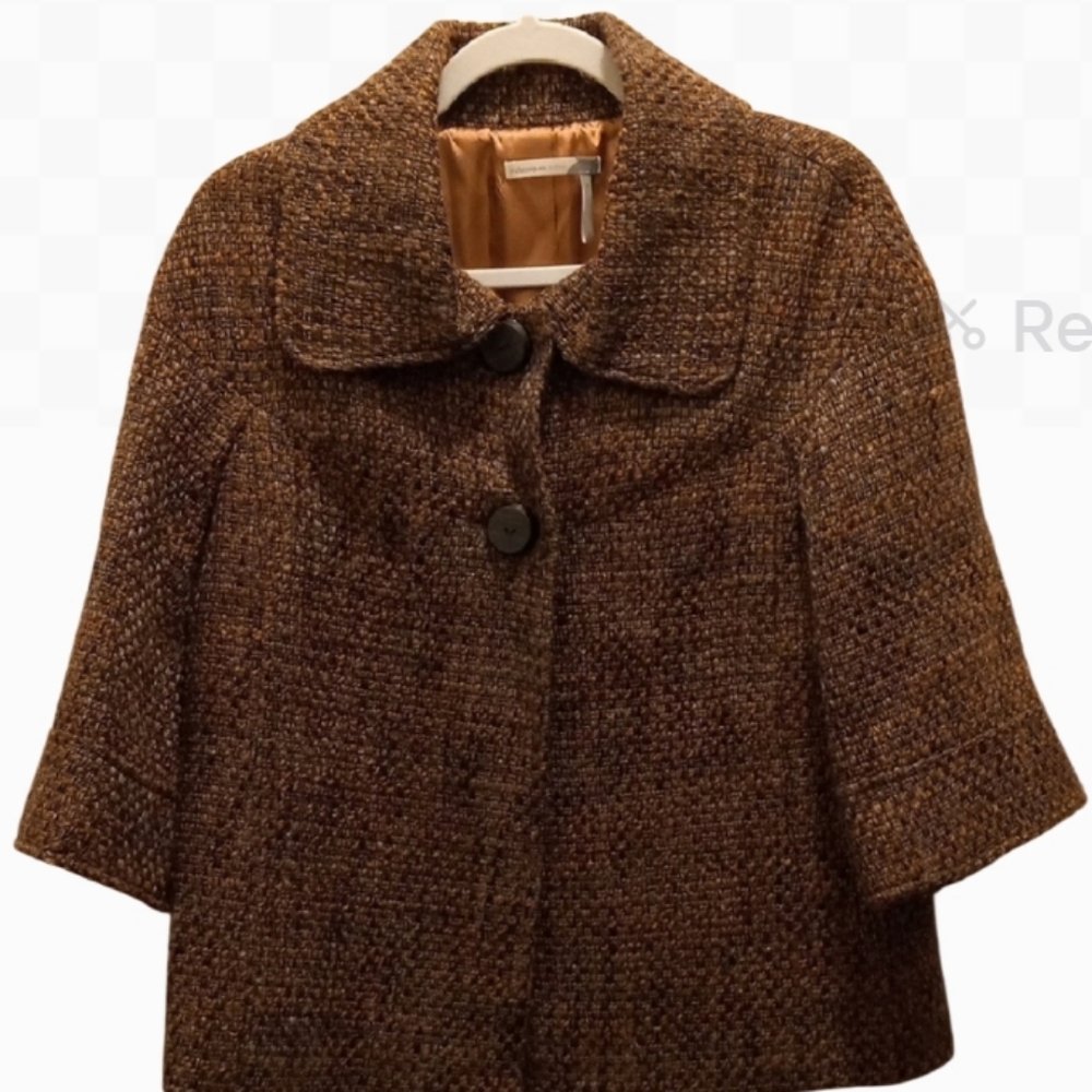 Classiques Entier Women's Brown Tweed Jacket